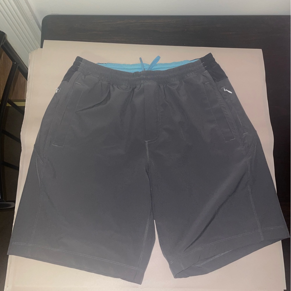 Grey/Grey Birddogs shorts size large